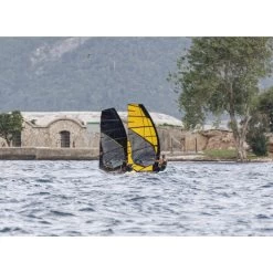 Voiles Windsurf Freeride Point Seven AC-X Slalom No Cam Black 2022 -Magasin de matériel de surf ac x slalom no cam black 3