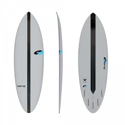 Planches Surf Shortboard Torq ACT Multiplier Gris 2022