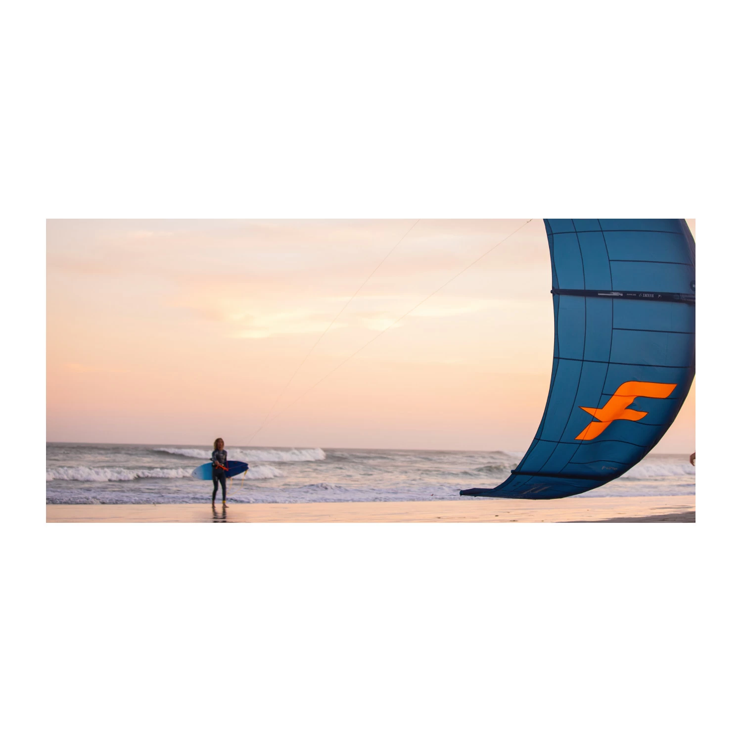 Ailes Kitesurf à Boudin F-One BANDIT S-3 FLAME 2022 9 Ailes Kitesurf à Boudin F-One BANDIT S-3 FLAME 2022 – Image 9