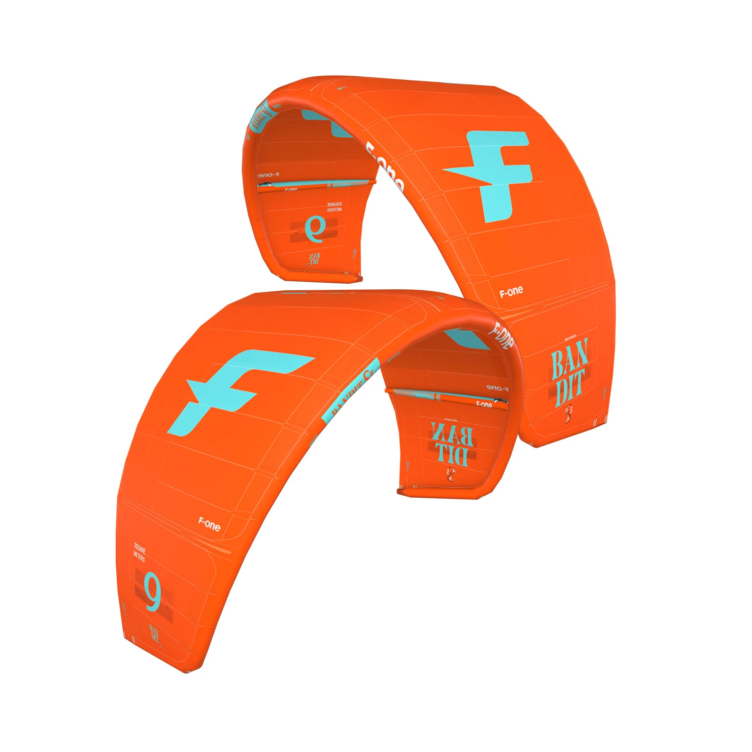 Ailes Kitesurf à Boudin F-One BANDIT S-3 FLAME 2022 1 Ailes Kitesurf à Boudin F-One BANDIT S-3 FLAME 2022