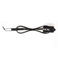 Leashes Surf FCS Leash Classic Regular - Noir 2023 -Magasin de matériel de surf classic leash regular 2