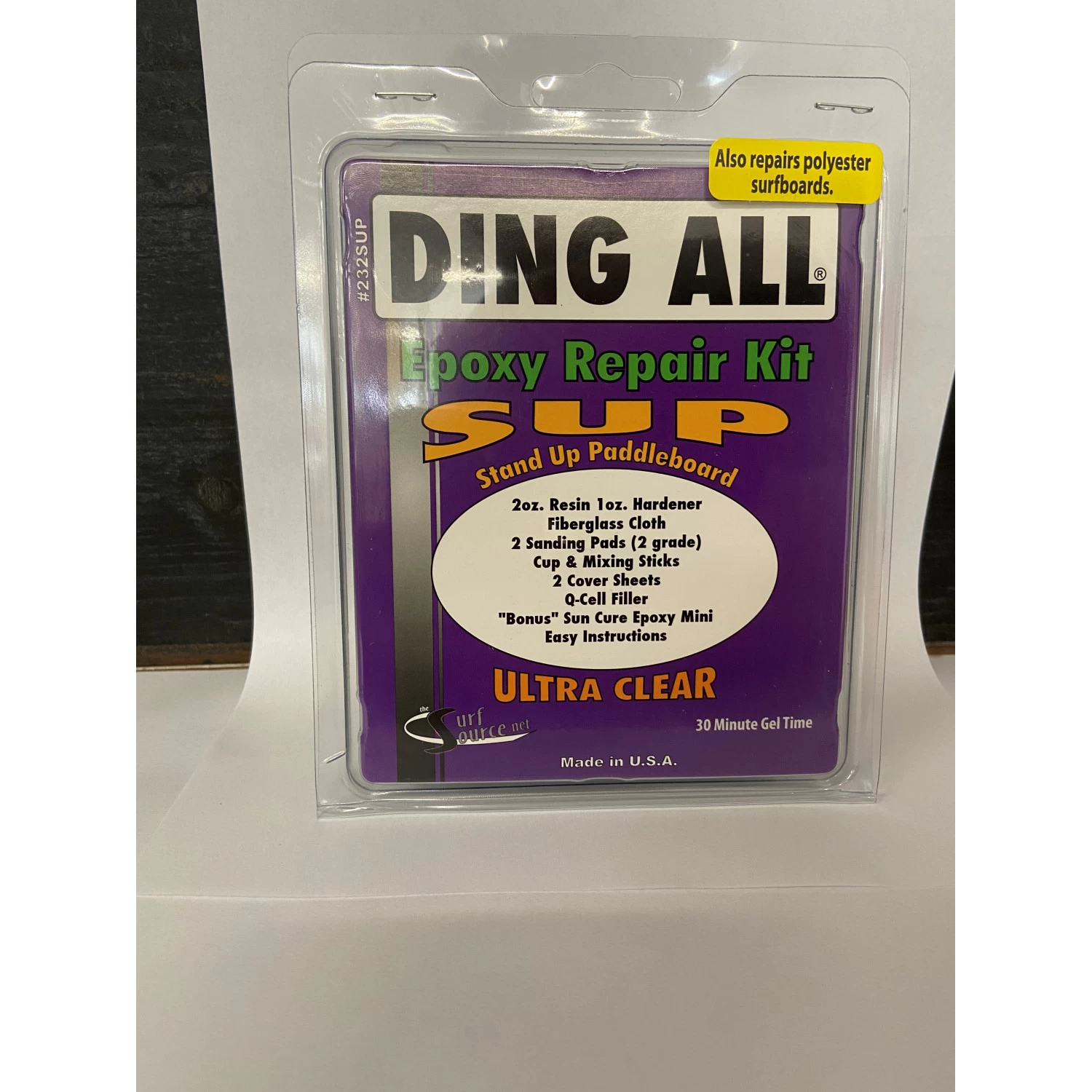 Réparation Windsurf Epoxy Repair Kit SUP 1 Réparation Windsurf Epoxy Repair Kit SUP