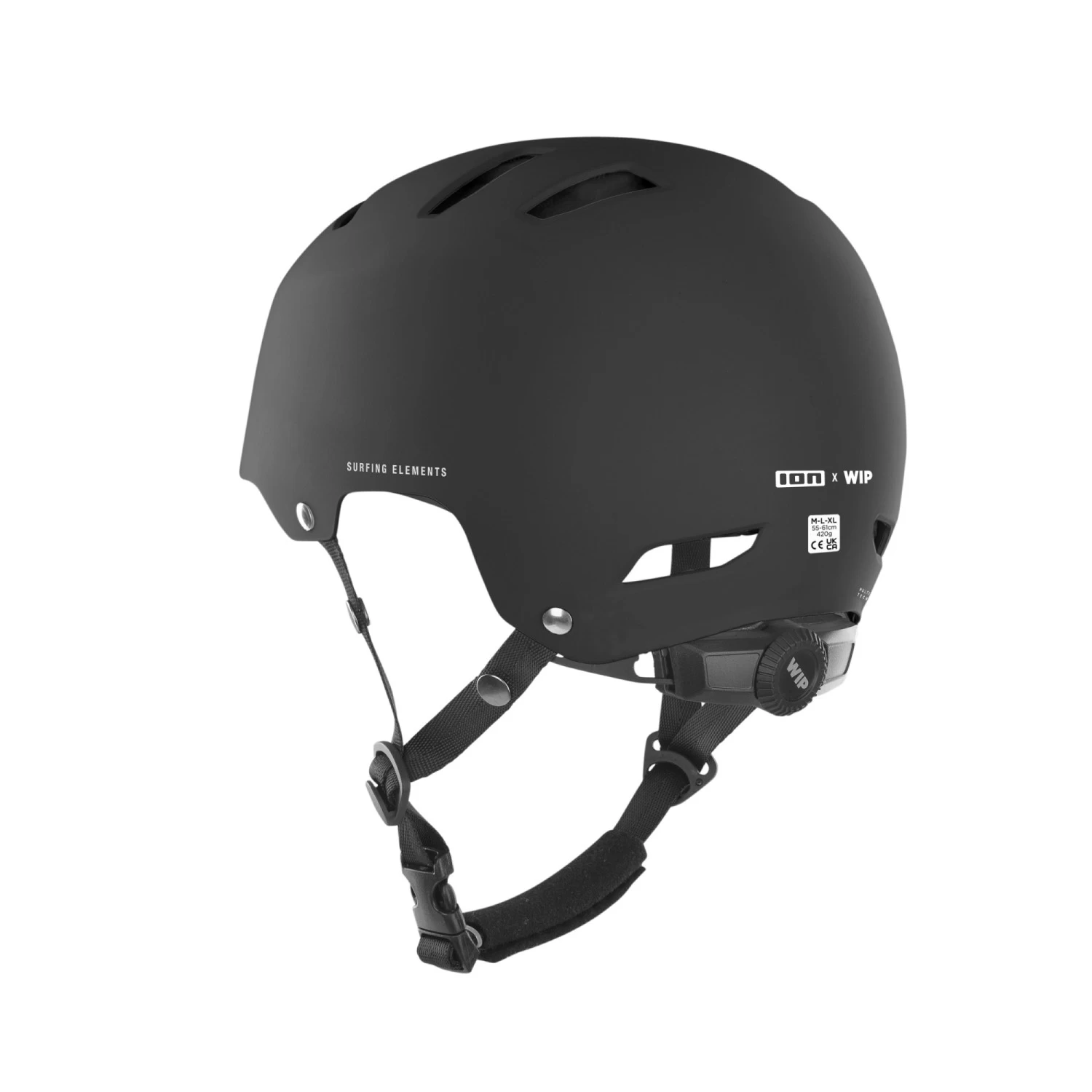 Casques Kitesurf Ion Slash Core Helmet - Noir 2023 6 Casques Kitesurf Ion Slash Core Helmet - Noir 2023 – Image 6