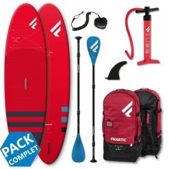 Packs SUP Gonflables Fanatic Pack Fly Air Pure Red 2022