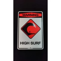 Accessoires Surf Surfpistols Plaque Déco Metal Hight Surf