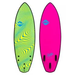 Planches Surf En Mousse Softech Toledo WildFire FCS II Neon 2022